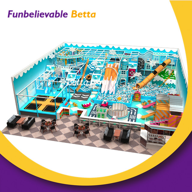 Bettaplay Equipo de juegos personalizado Parque infantil interior Certificado ASTM Precio de f&aacute;brica de juegos interiores