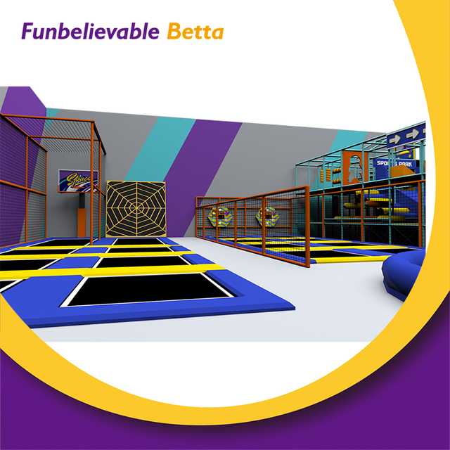 Bettaplay-patio de juegos interior con tema espacial, 868 metros cuadrados, baloncesto interactivo y desaf&iacute;o Ninja, equipo de parque de trampolines para ni&ntilde;os