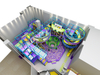 Bettaplay, 1000m&sup2;, parque infantil moderno, &aacute;rea de juegos interior, dise&ntilde;o para ni&ntilde;os, parque infantil comercial interior, negocio