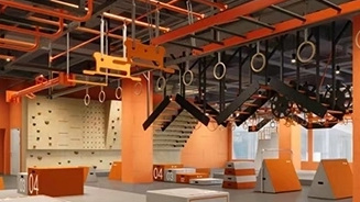 Pokiddo Fitness Park الحالة الحقيقية: منتزه شاوشينغ الجديد للياقة البدنية بمساحة 400 متر مربع