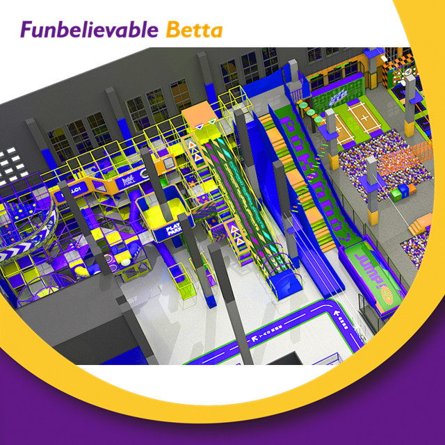 Bettaplay 2600m2 OEM Equipo de juego personalizado para ni&ntilde;os Juegos de laberinto Equipo de juegos para