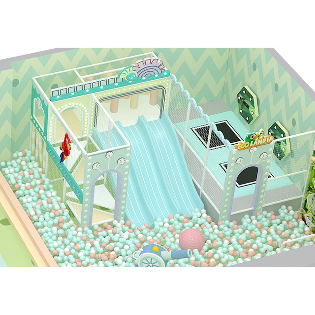 Bettaplay 250sqm Playground Indoor for Kids Fun Playhouse مع Climbing & Ball Pool for Adventure & Amusement Parks