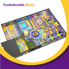 Equipo comercial de &aacute;rea de juegos interior Bettaplay de 570 m2 con parque de trampolines, &aacute;rea de juegos suave y campo Ninja
