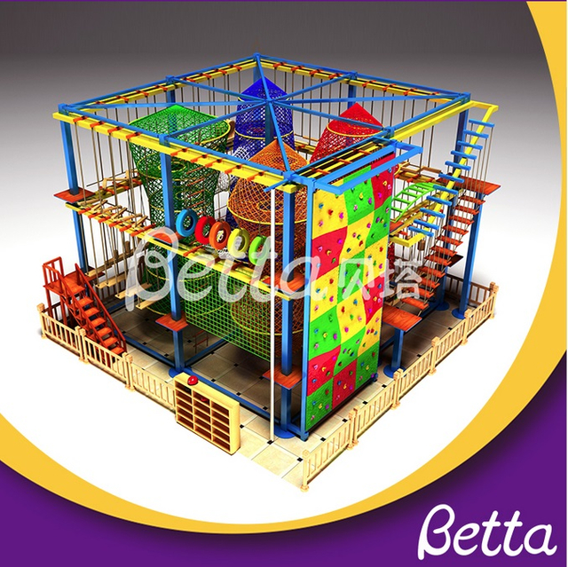 BetTaplay Professional hizo que el jardín de infantes use una colorida aventura en curso de cuerda