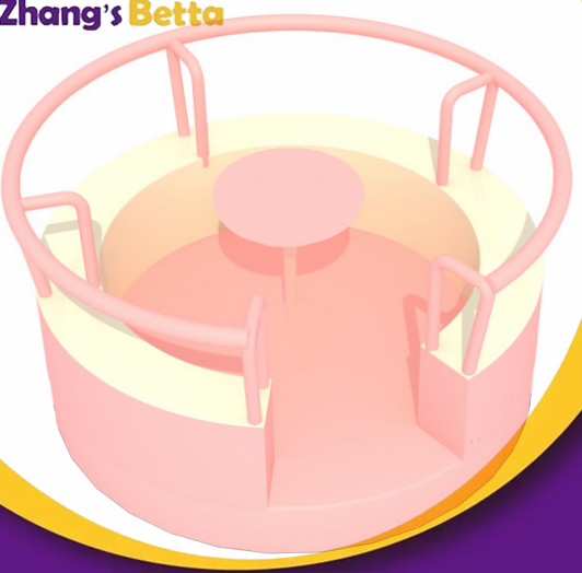 Bettaplay Soft Play Merry Go Around Equipo de interior para ni&ntilde;os
