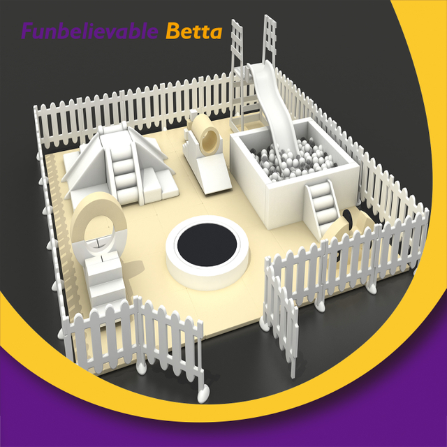 مجموعات معدات اللعب اللينة للأطفال في الأماكن المغلقة أحادية اللون