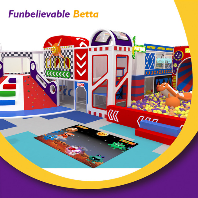 Bettaplay 500sqm معدات لعب الأطفال التجارية لعبة المتاهة ملعب داخلي للأطفال متكامل منطقة لعب لينة