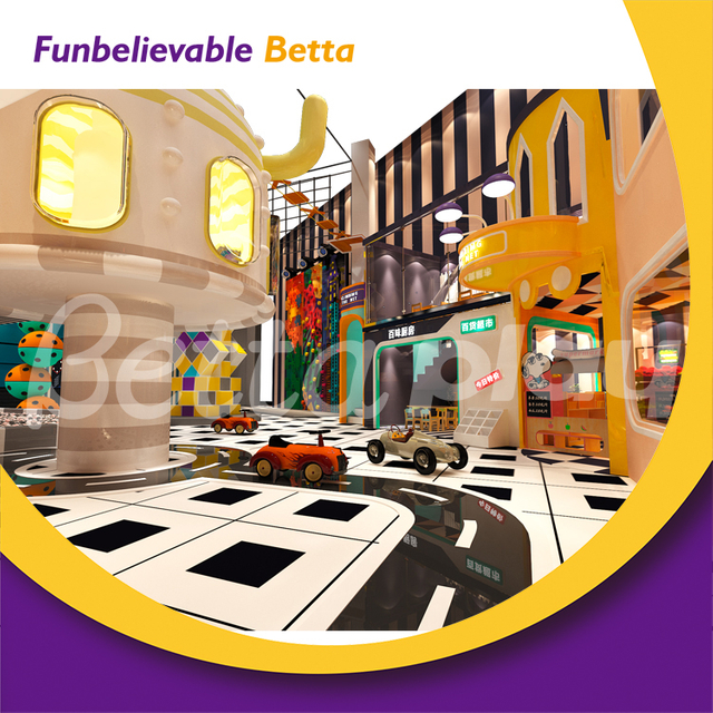 منطقة Bettaplay التجارية للأطفال، ملعب داخلي، مرافق اللعب اللينة للبيع