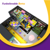 Bettaplay Китайский производитель Крытая игровая площадка Городская тема Непослушный замок Пластиковая крытая игровая площадка