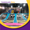Bettaplay Trampoline Park Commercial Dodgeball Zone للأطفال في الأماكن المغلقة للعب الترامبولين الاحترافي في الأماكن المغلقة للبيع