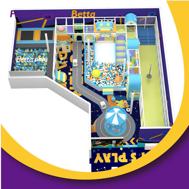 Equipo interior comercial personalizado del parque de atracciones del servicio todo en uno de Bettaplay para los ni&ntilde;os