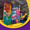 Bettaplay Patio de juegos interior Parque de atracciones de aventuras Muro de escalada art&iacute;stico para parque de trampolines Entretenimiento de aventuras en interiores