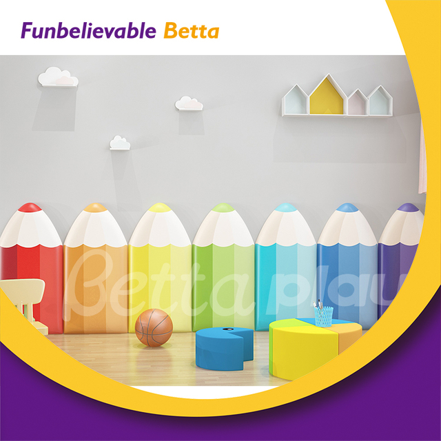 Мягкая настенная подкладка Bettaplay для помещений, пенопластовая обивка для стен, защита для дома, детское мягкое игровое оборудование, настенный коврик