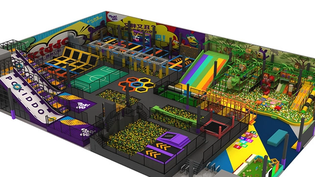 Caso Pokiddo Real: Parque de Trampolines de 2000 m2 en Madrid, Espa&ntilde;a