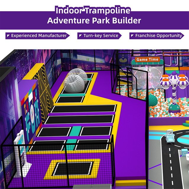 BetTaplay 600 metros cuadrados Equipo de parque inferior para niños Parques de trampolín suaves Piscina de la bola de la bola Comerciales Compensadores Parques de diversiones