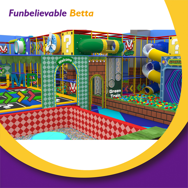Bettaplay 1800 SQM Taller de deportes para ni&ntilde;os en interiores Parque infantil Piscina de bolas de juego suave Aventura a gran altitud Zona de diversi&oacute;n vibrante