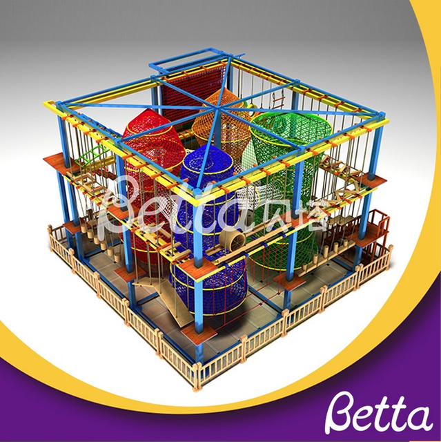 BetTaplay Professional hizo que el jardín de infantes use una colorida aventura en curso de cuerda