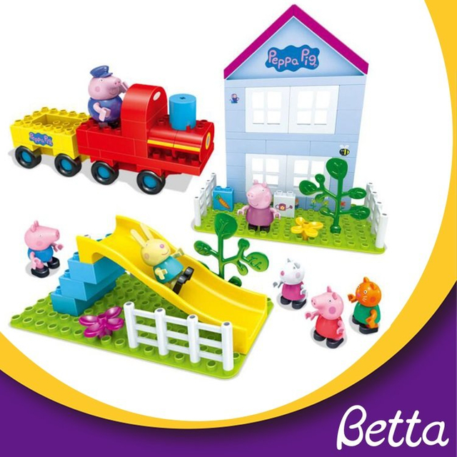 ألعاب بيتابلاي التعليمية مكعبات بناء بلاستيكية للأطفال