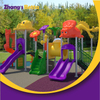 China Supplier School Kids Toy Outdoor Playground Plastic Combined Slide 