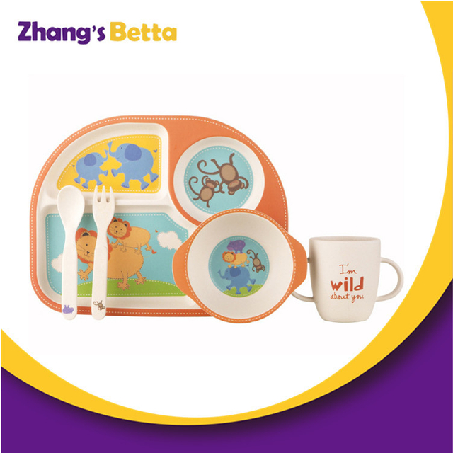 Cena rosa set para niños