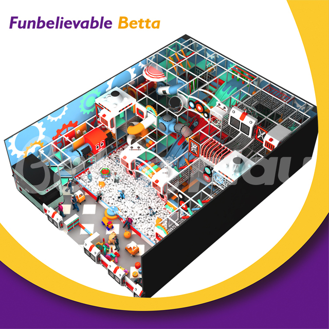 Коммерческое оборудование для крытых игровых площадок Bettaplay, мягкие игровые площадки для торговых центров