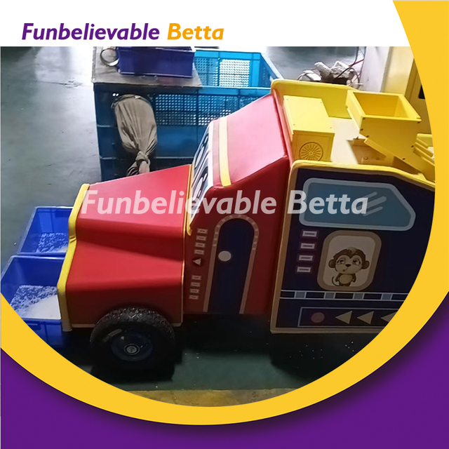 Bettaplay Sand Truck - Parque infantil interior para ni&ntilde;os, parque infantil, piscina de arena, parque interior para juegos en interiores