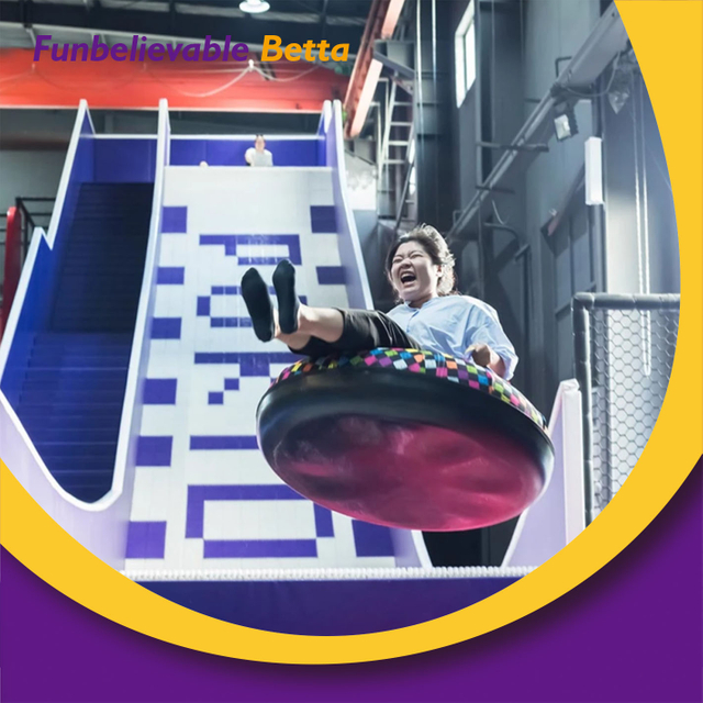 Bettaplay Ski Ski Ski Rainbow Slide Trampoline Park para Trampoline Park para niños en venta
