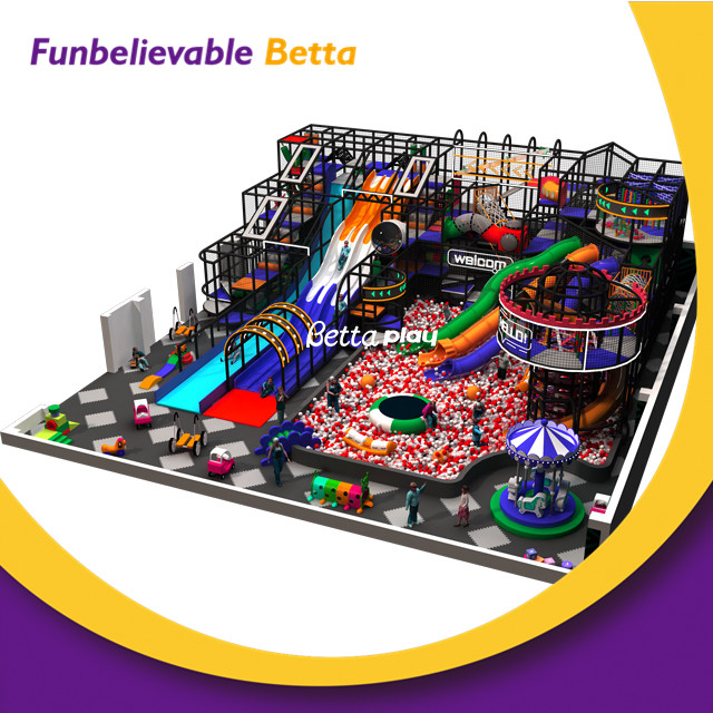 Bettaplay Zona de juegos para ni&ntilde;os Equipo de juego suave &Aacute;rea de juegos interior para ni&ntilde;os peque&ntilde;os