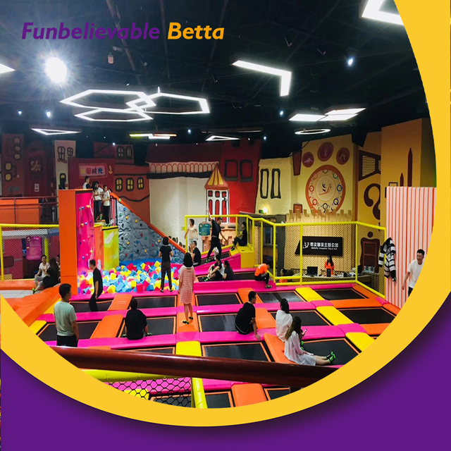 Parque deportivo Bettaplay 278SQM, &aacute;rea de juegos para ni&ntilde;os, gimnasio cubierto de alta calidad, parque infantil, trampol&iacute;n 