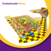 Bettaplay Castillo travieso para ni&ntilde;os y ni&ntilde;os peque&ntilde;os, colorido, 8,6x6M, peque&ntilde;o parque infantil, equipo interior, parque infantil suave a la venta