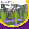 Equipo de juegos interior personalizado Bettaplay de 750 m2 con parque de trampolines y campo Ninja