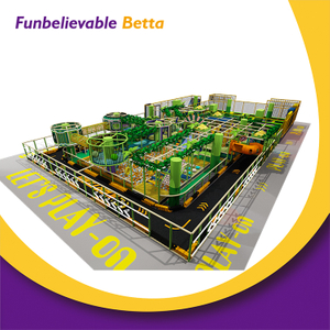 Тематическое крытое игровое оборудование Bettaplay площадью 500 кв. м для парков развлечений и семейных центров