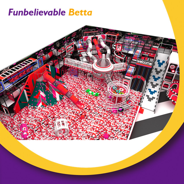 Bettaplay 4600 m2 Divertido comercial Juegos de interior para ni&ntilde;os Equipo de juegos &Aacute;rea interior para ni&ntilde;os