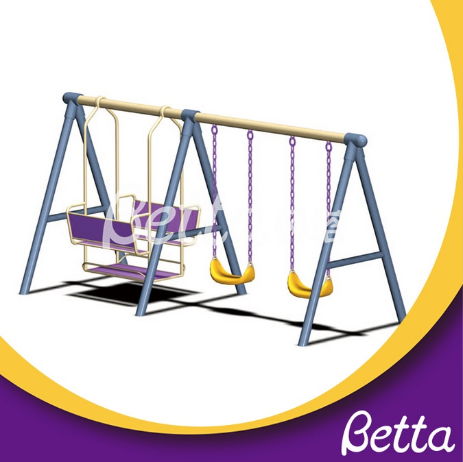 Bettaplay Professional made durable garden double swing for kids
