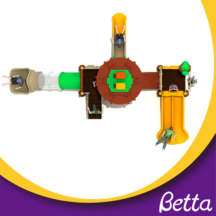 Bettaplay plastic playground outdoor kids slide playground
