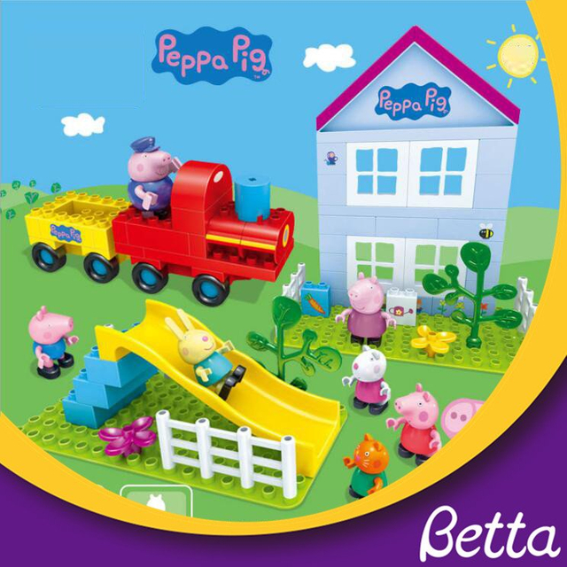 ألعاب بيتابلاي التعليمية مكعبات بناء بلاستيكية للأطفال