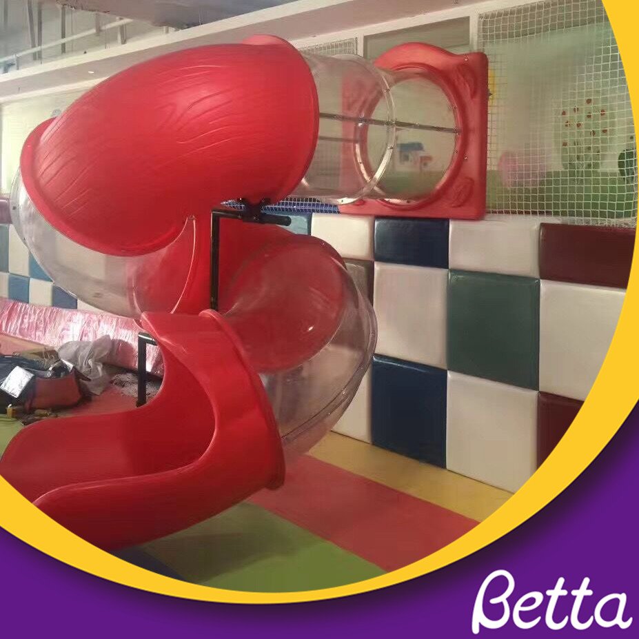 Bettaplay Indoor Playground Spiral Tube Slide