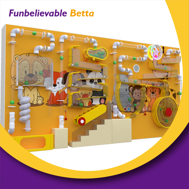 BETTAPLAY INDOOR Playground تفاعلية جدار العلوم الأطفال الذين يلعبون جدران الكرة