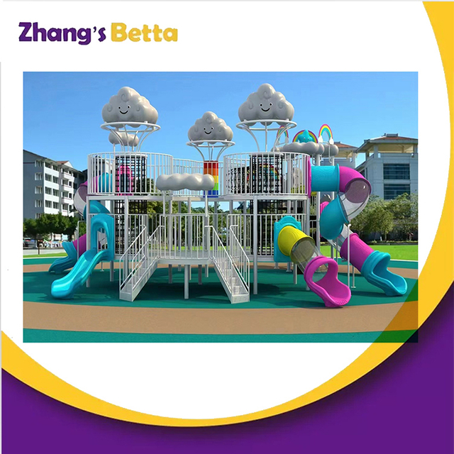Bettaplay Sale Rainbow Outdoor Playground Children Outdoor Playground Slides Big Slides للبيع