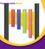 Bettaplay Instrumentos musicales de percusi&oacute;n Instrumentos de patio de juegos de bater&iacute;a al aire libre 