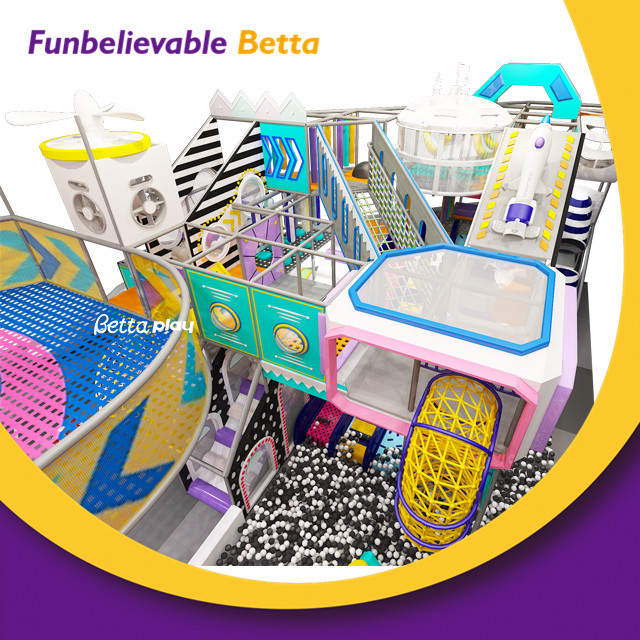 Bettaplay Children Indoor Amusement Park Naughty Fort ملعب داخلي للأطفال