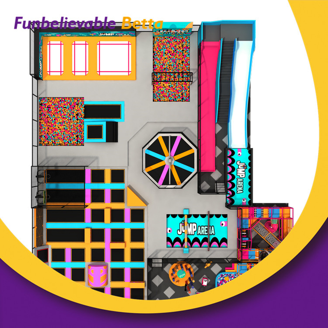 مركز لعب Bettaplay بمساحة 895 مترًا مربعًا للتسلية وملعب داخلي وملعب للمغامرات ومتنزه للأطفال