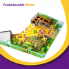 Bettaplay 399sqm ملاهي للأطفال Naughty Castle معدات ملعب داخلية لمنطقة اللعب الناعمة
