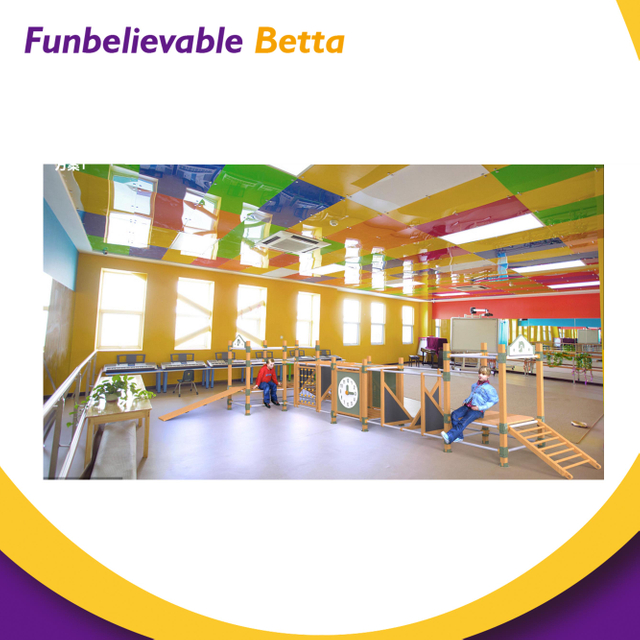 Bettaplay para niños Kindergarten Interior Wooden Playen Fitness Sensory Fitness Equipment