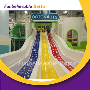 Bettaplay doble fibra de vidrio deslizamiento para niños blando softplay parque infantil parque infantil 