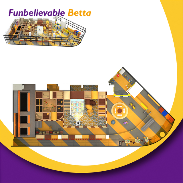 Bettaplay Indoor Naughty Castle Playground Equipment of Indoor Indoor 