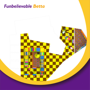Bettaplay, castillo travieso para ni&ntilde;os y ni&ntilde;os peque&ntilde;os, colorido, 8,6*6M, peque&ntilde;o parque infantil, equipo interior, parque infantil suave a la venta