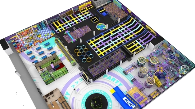 حالة تصميم Pokiddo: حديقة رياضية داخلية جذابة بمساحة 5000 متر مربع في ماليزيا 