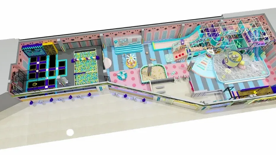 Ningbo Pokiddo Vitality Space 900㎡ - بارتفاع 4 أمتار فقط؟ لماذا اختار المول بوكيدو؟