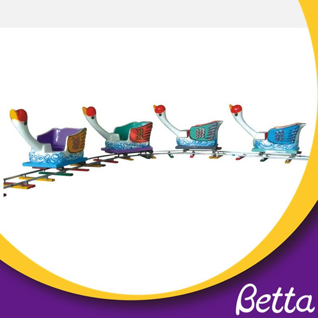 Электрический поезд в форме лебедя для детей